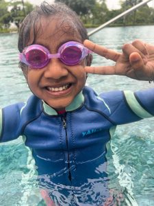 kids swim goggles Singapore – Swans kids goggles for good swim lessons